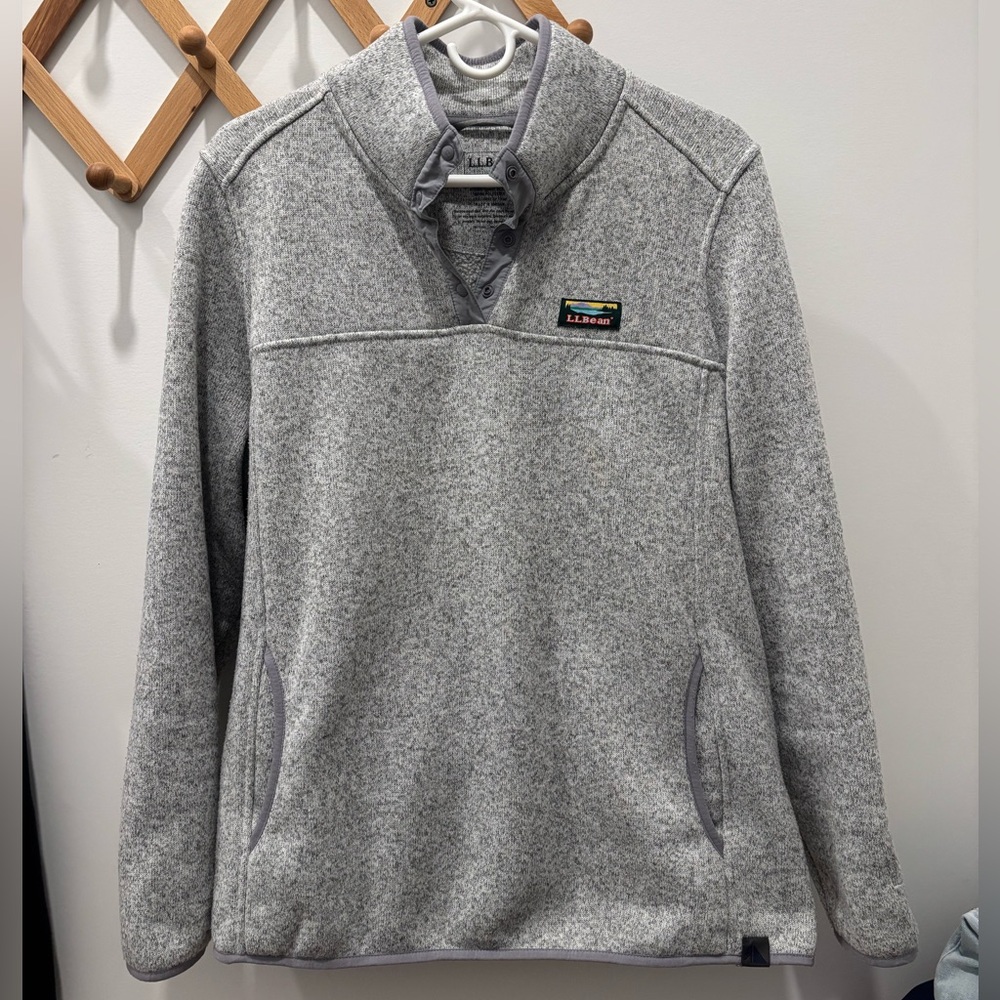 Women's L.L.Bean Sweater Fleece Pullover size XL